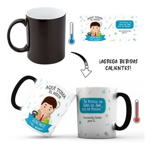 Mug/pocillo Magico Profesión Secretario Oficina Regalo