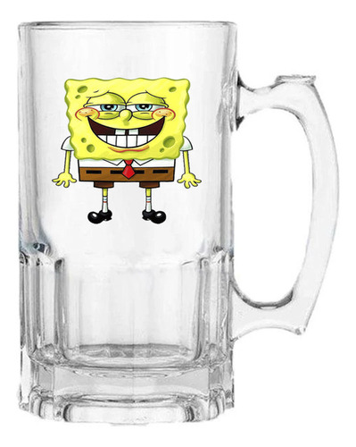 Vaso Cervecero B O B E S  P O N Ja Transparente L7