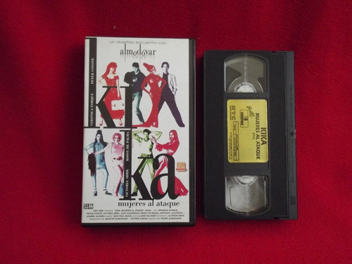 Vhs: Kika (almodovar, 1993) Victoria Abril, Peter Coyote