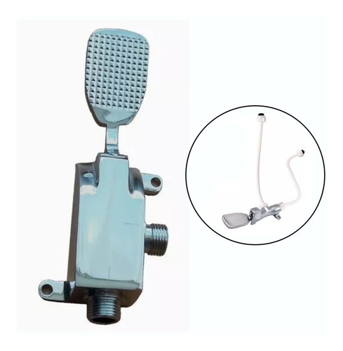 Imagen 1 de 3 de Llave De Pedal En Metal (alto Tráfico)