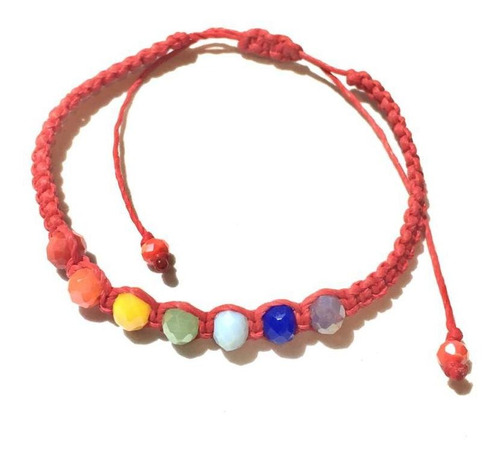 Pulsera 7 Chakras Macramé Artesanal