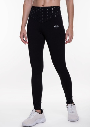 Calza Deportiva Ngx Modelo Legging Long Hold On Silver 