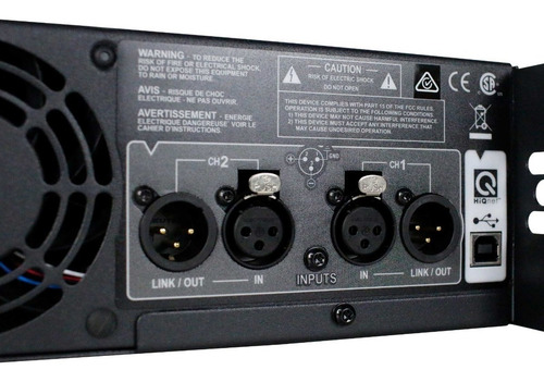 Amplificador Potência Áudio 6000w Crown Xti 2 6002 2 Canais
