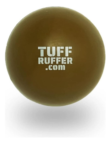 Tuff Ruffer Toughest Dog Fetch Play Chew Ball - Solid Bouncy