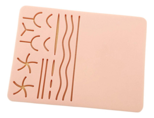 Suturing Practice Pad Silicona Simulación De La Piel Humana