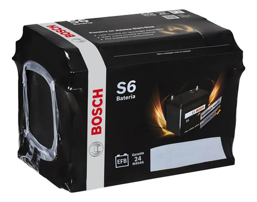 Bateria Carro Bosch Selada 95ah Amperes 12v S6 Agm Startstop