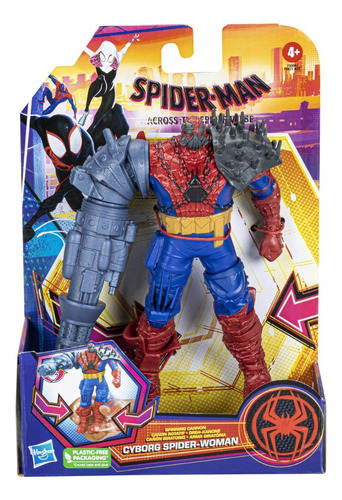 Muñeco 17 Cm  Across Spider Verse Deluxe  Spiderman Hasbro