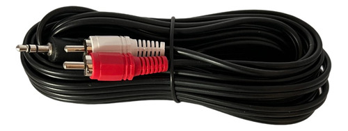 Cable Stereo Plug 3.5 Mm A 2 Rca Macho  X 5 Mts