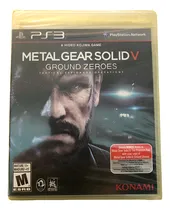 Comprar Metal Gear Solid V Ground Zeroes Ps3 Fisico Nuevo Sellado