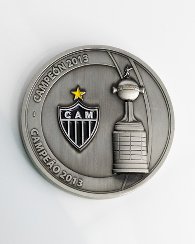 Medalhão Campeão Libertadores 2013 Atlético Mineiro