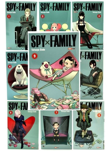 Spy X Family, De Tatsuya End. Serie Spy Family Editorial Panini, Tapa Blanda En Español, 2020