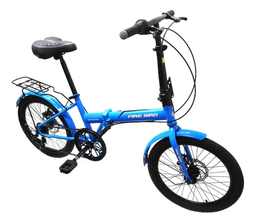 Bicicleta Plegable Fire Bird Rodado 20 Acero