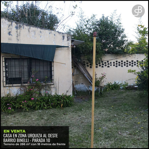 Casa En Urquiza Al Oeste Parada 10 Barrio Binelli