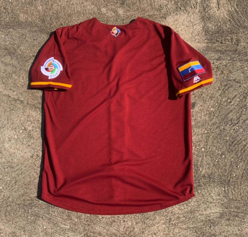 Imagen 6 de 8 de Camiseta Vinotinto Venezuela Clásico Mundial De Béisbol 2006
