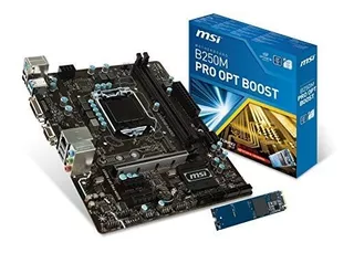 Placa Base Micro-atx Msi Proseries Intel B250 Lga 1151 Ddr4