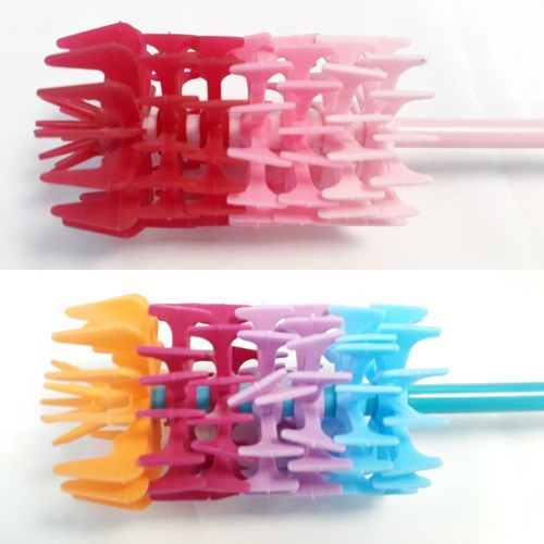 Imagen 4 de 5 de Cepillo Limpia Mamaderas De Siliconas Alto Rendimiento 360°