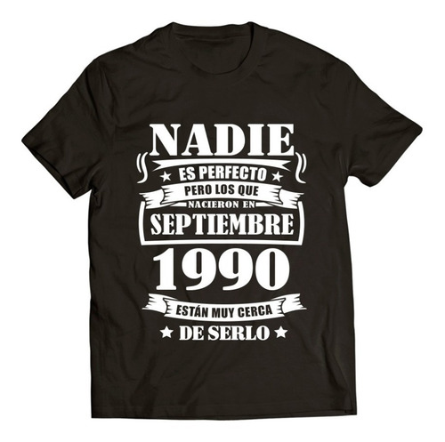 Imagen 7 de 8 de Nadie Es Perfecto / Playera Regalo / Cumpleaños