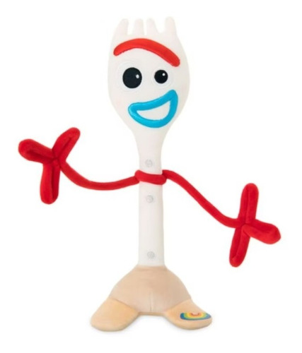 Lv Forky Peluche Disney Store Toy Story Tenedor Pixar Suave