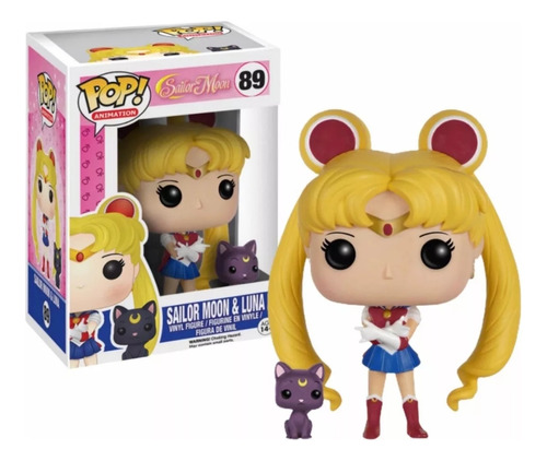 Sailor Moon Y Luna Original 89 Funko Pop Nuevo Descontinuado