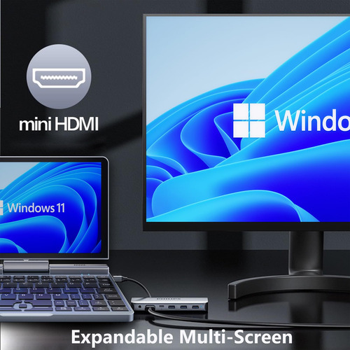 2 In 1 Portable Laptop Kooforway Mini Laptop 8 Inch Windows
