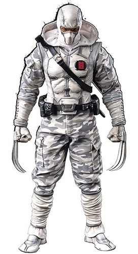 Threezero G.i. Joe: Camo Storm Shadow Figura Coleccionable,