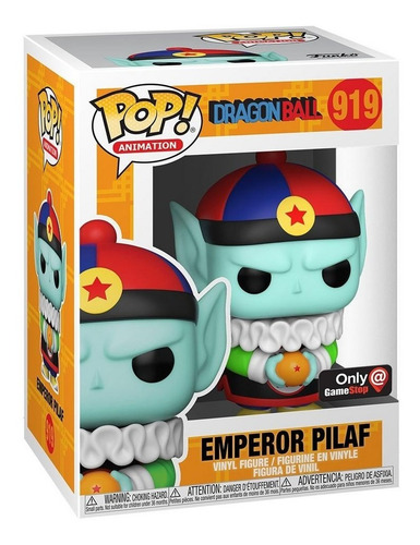 Funko Pop! Dragonball Emperor Pilaf 919 Gamestop Exclusive