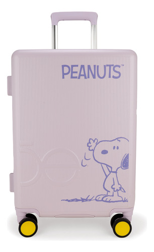 Maleta De Cabina 20 Plg Peanuts X Oe Lila Chico