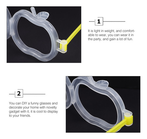 Juego De 20 Juegos De Accesorios Para Hacer Gafas Luminosas