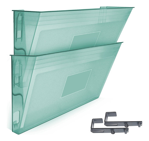 Kit Com 2 Expositor Modular Horizontal Acrimet 867 Verde