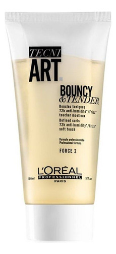 Crema Para Rizos Loreal Tecni Art Bouncy & Tender 150ml