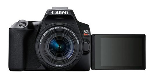 Câmera Canon Dslr 24.1mp, 3 Gravação Full Hd - Ef-s 18-55mm