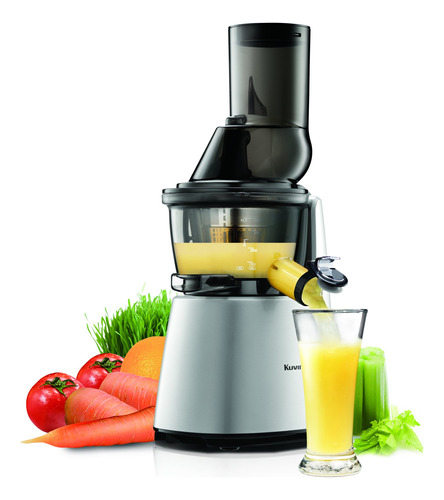 Extractor De Jugo Para Frutas Enteras, Color Plateado, Alta