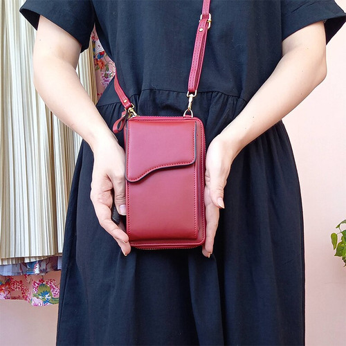 Bolsas Tipo Cartera Para Teléfono Celular Para Mujer, Tarjet