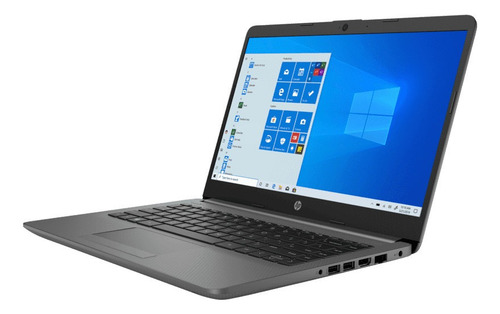 Imagen 2 de 5 de Laptop HP 14-cf2529la gris pizarra 14", Intel Core i3 10110U 8GB de RAM 256GB SSD, Intel UHD Graphics 620 1366x768px Windows 11 Home