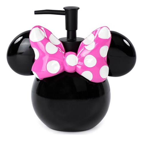 Disney Minnie Mouse Dispensador De Jabón  Accesorio De Baño