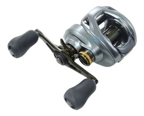 Imagem 6 de 6 de Carretilha Shimano Curado Dc 151xg -7 Rolamentos-esquerda