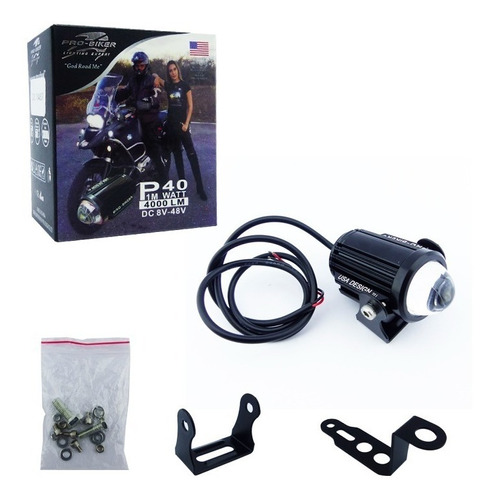 Neblinero Led Dúo Color Moto-auto 40watt 4000lm 12-24volt