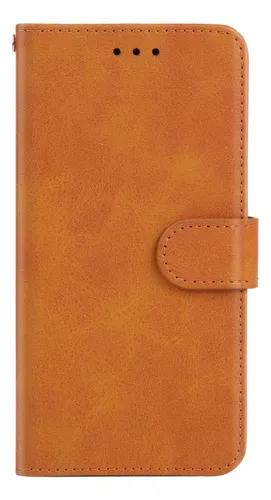 Funda De Teléfono De Piel Negra Para Bq Aquaris E5