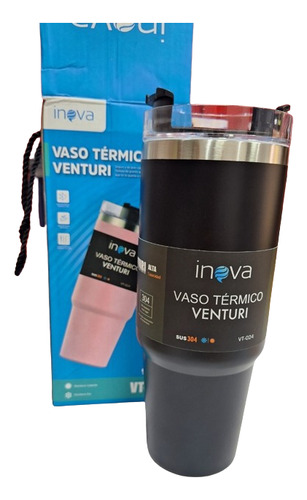 Vaso Térmico De Acero Inoxidable De 900ml 