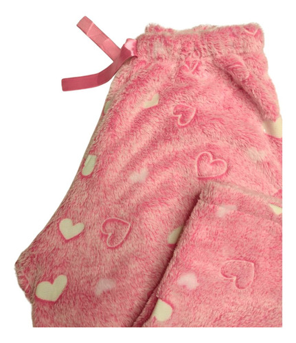 Pantalon Pijama Soft Polar Simil Peluche  Luminoso