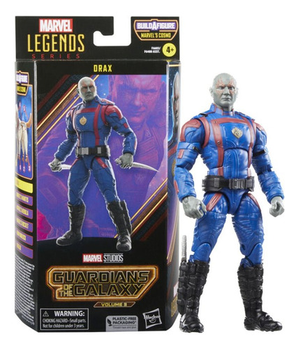 Fig Marvel Legends Drax Guardianes De La Galaxia V.3 Hasbro