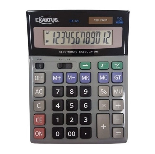 Calculadora Exaktus Ex-120 12 Digitos