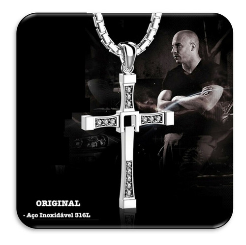 Colar Vin Diesel Velozes Dom Original Cert/ Garantia Eterna