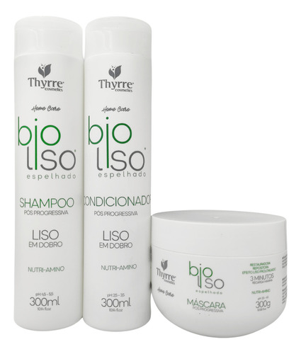 Kit Home Care Bioliso Espelhado Pos Quimicas Thyrre Cosmetic