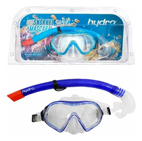 Set Snorkel Y Máscara De Buceo Esnórquel Deporte Mvdsport