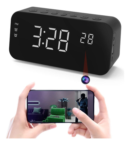 Small-eco Reloj Camara Espia 2k Inalambrico Wifi Hd Oculta