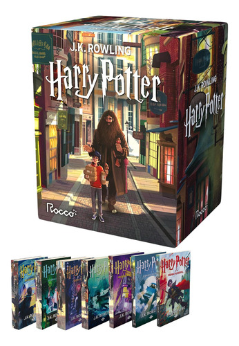 Box Harry Potter Edição Pottermore Coleção Completa Lançamento