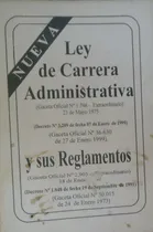 Comprar Ley De Carrera Administrativa Y Sus Reglamentos