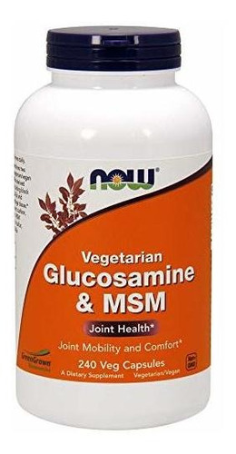 Now  Suplementos, Glucosamina & Msm (glucosamina De Greeng