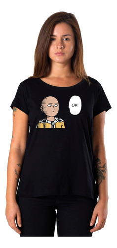 Remeras Mujer One Punch Man Anime |de Hoy No Pasa| 1